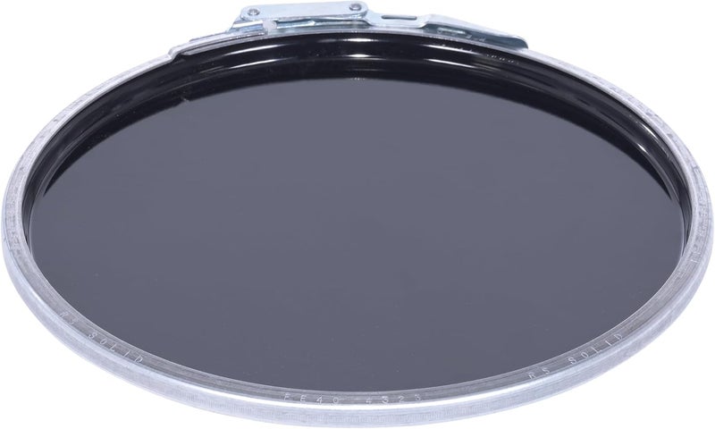 Vestil Steel Lever Lock Pail Lid for 5 Gallon Pails - Black - Image 1